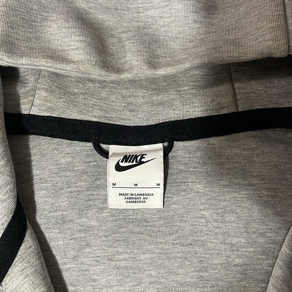 Gray Nike Tech Zip Up - Picture 2 of 2
